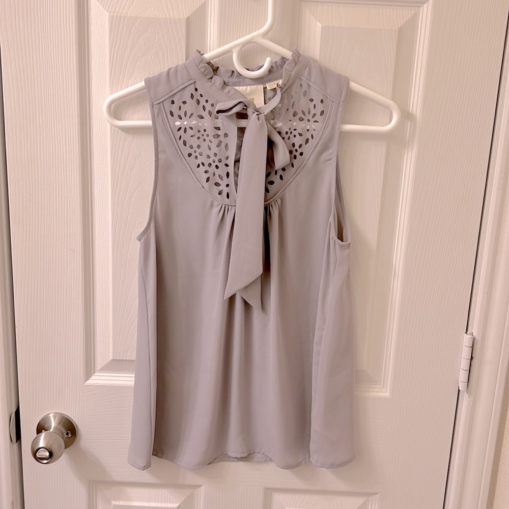 Maeve grey tank top